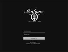 Tablet Screenshot of madameo.com